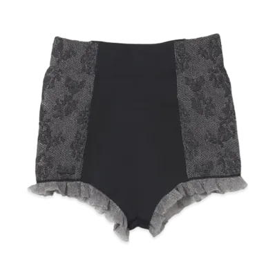 BEAMS COUTURE LINGERIE Lace Knit Shorts "Black"