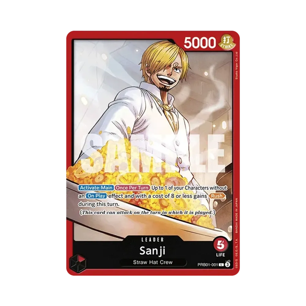 サンジ L [PRB01-001]【英語版】(プレミアムブースター「ONE PIECE CARD THE BEST」)