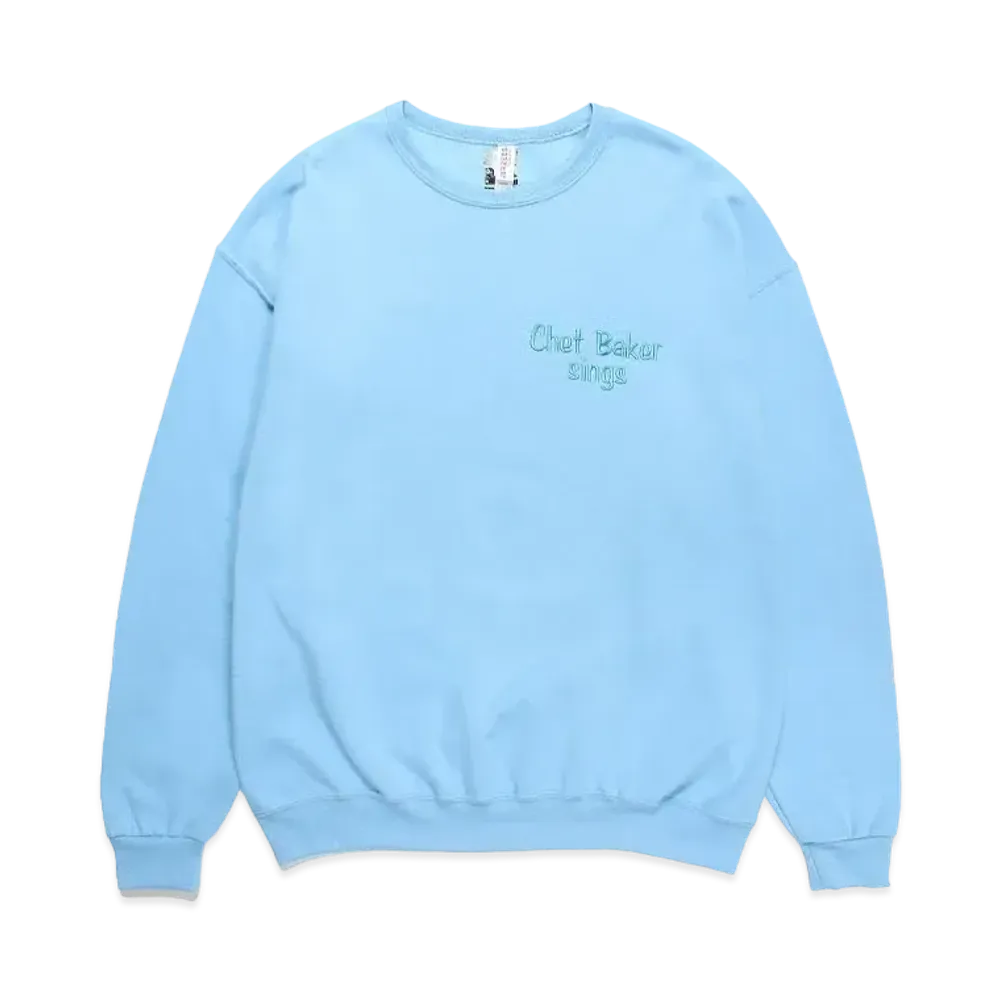 WACKO MARIA Chet Baker / Sweat Shirt "Blue"