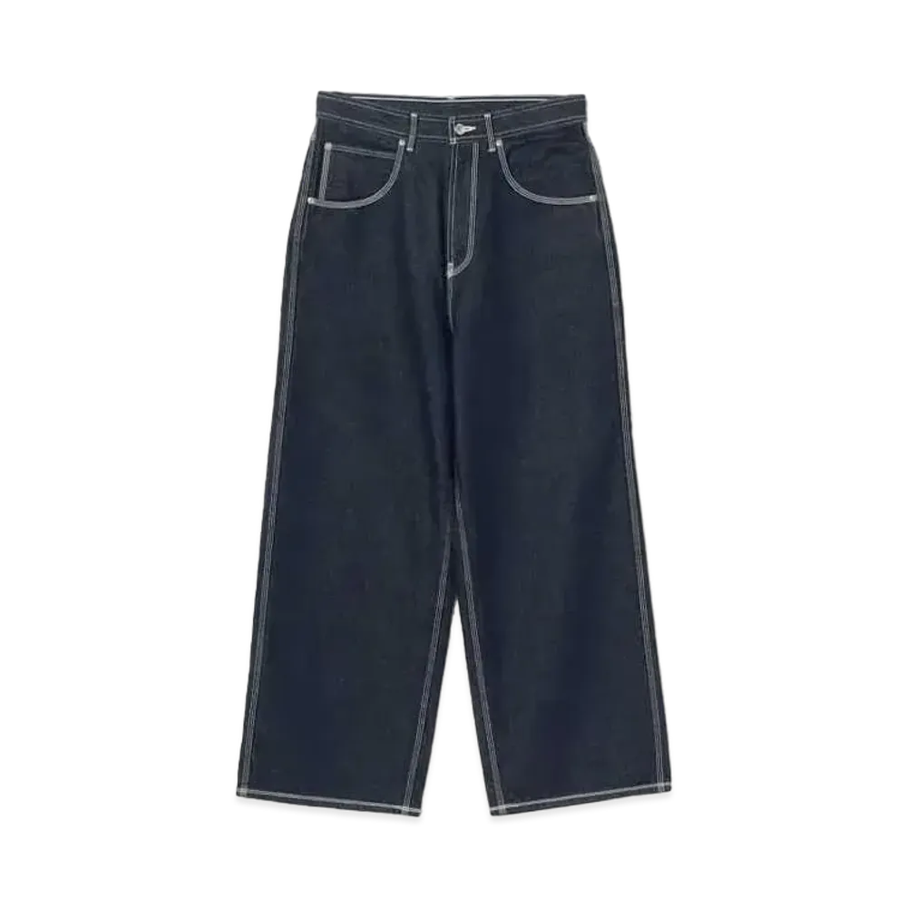 BEAMS FUTURE ARCHIVE Logo Baggy Denim "Indigo"