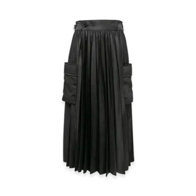 sacai Nylon Twill Skirt "Black"