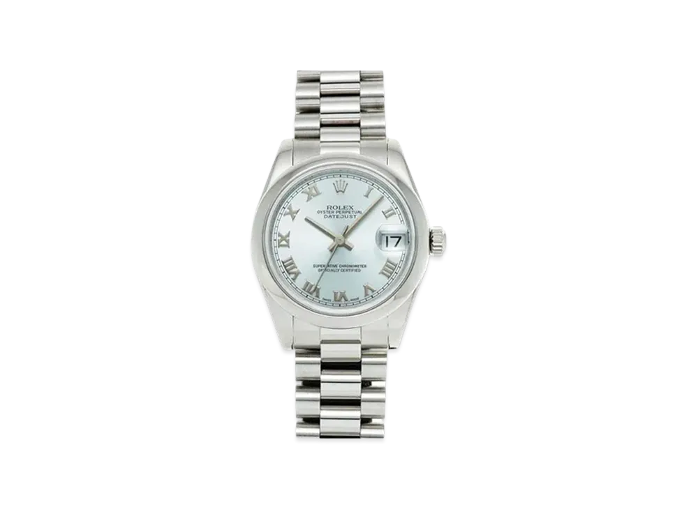 ロレックス デイトジャスト アイスブルー文字盤 178246 K