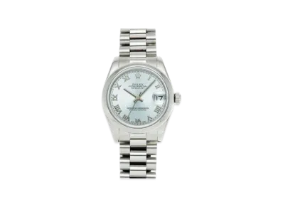 ROLEX Date-Just Ice Blue Dial 178246 K