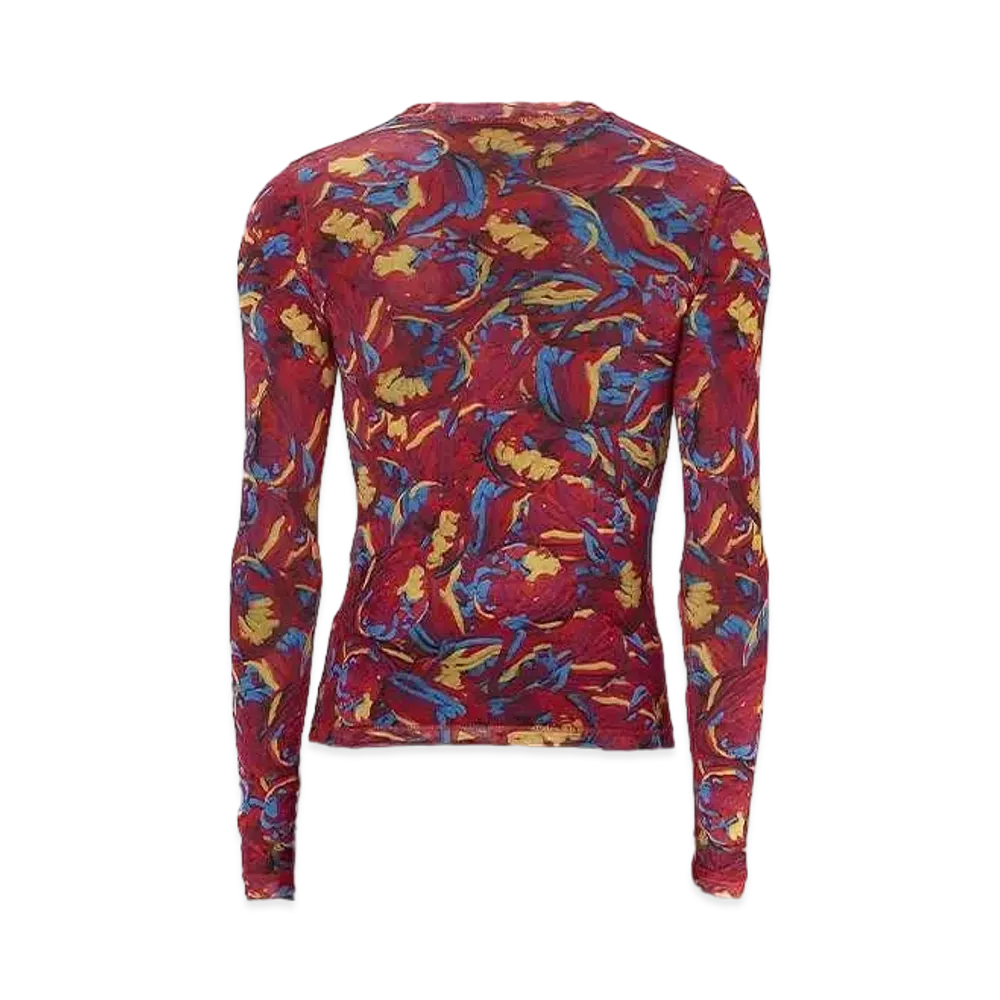 JW ANDERSON Long Sleeve Mesh Top "Multi"