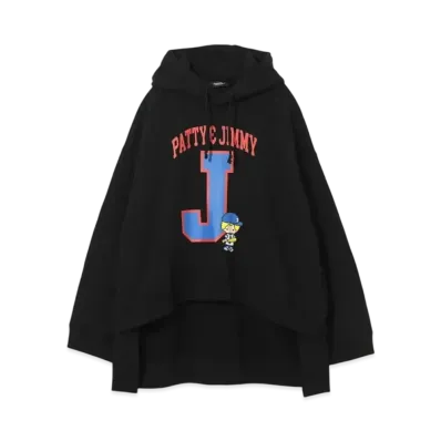 UNDERCOVER x SANRIO Front Short hoodie Jimmy "Black"