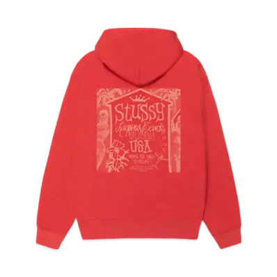 Stussy Beach House Hoodie "Cayenne"