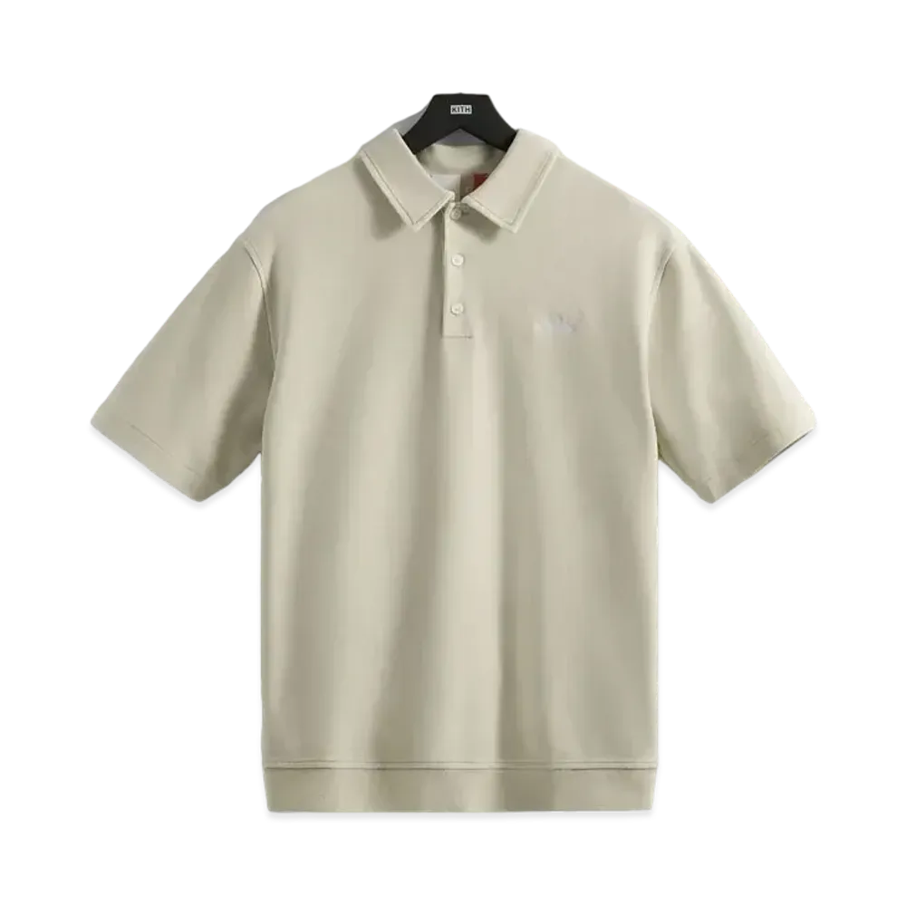 Kith Crystal Washed Graham Polo "Muslin"