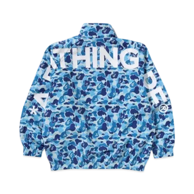 A BATHING APE Abc Camo Track Jacket "Blue"