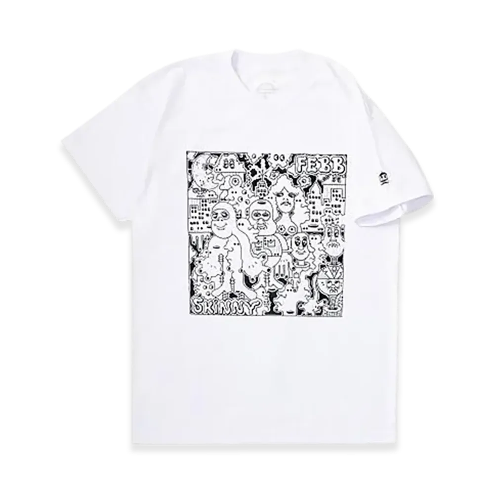 STABRIDGE Febb /SKINNY Tee "White"