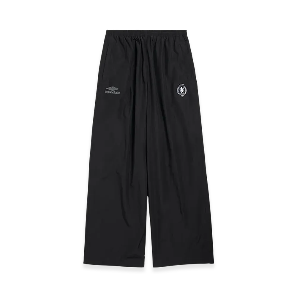 BALENCIAGA 3B Football Tracksuit Pants "Black"