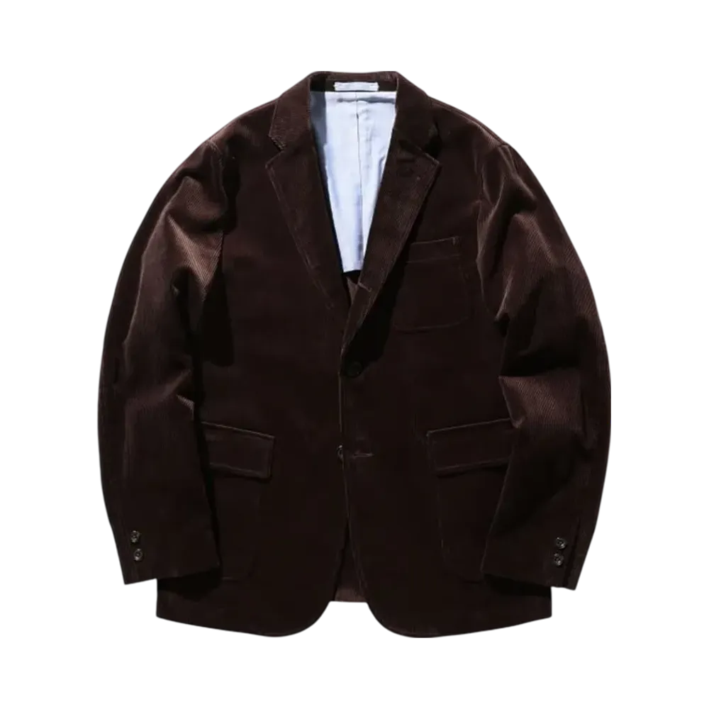 BEAMS 3B Jacket Corduroy "DarkBrown"