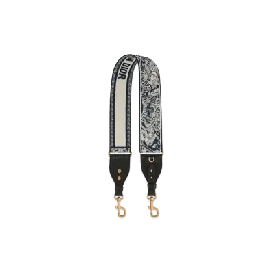 Dior Shoulder Strap With Ring "Blue"