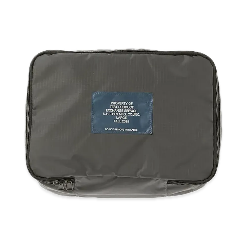N.HOOLYWOOD Large Pouch "Charcoal"