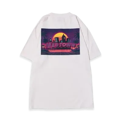 VAULTROOM MAD TOWN "Midnight" Tee "Off White"