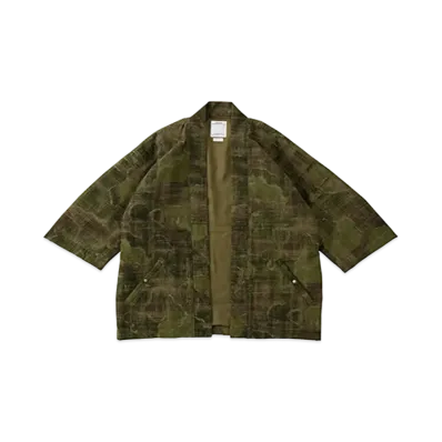 visvim SANJURO KIMONO JKT (W/L) "Camo"