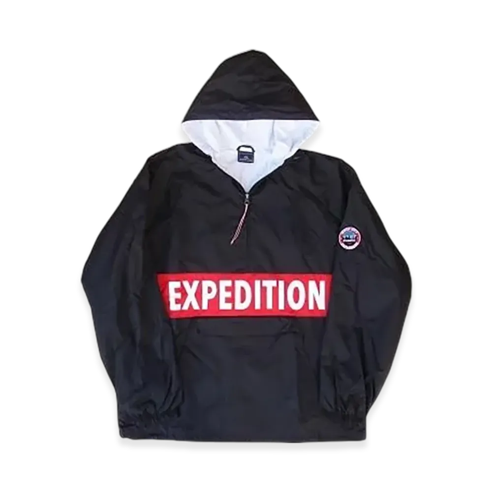 STABRIDGE Expedition Anorak "Black/Red"