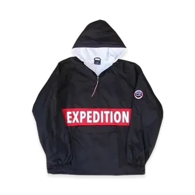 STABRIDGE Expedition Anorak "Black/Red"