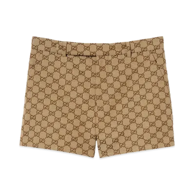 GUCCI Women's 'Original GG' Shorts - 'Gucci Lido' Line "Beige"