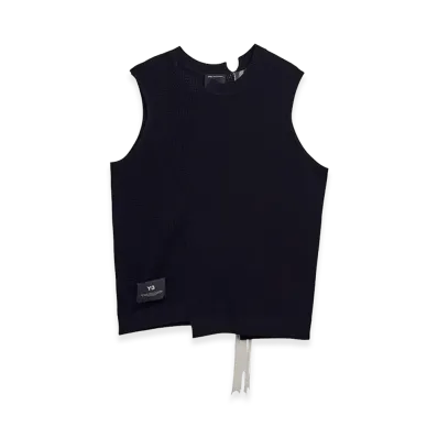 Y-3 GFX Knitted Vest "Black"
