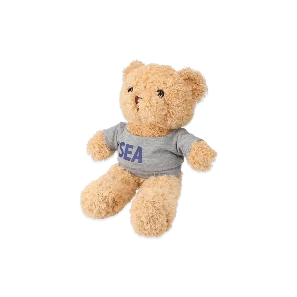 WIND AND SEA Sea Teddy Bear "GrayBlue"