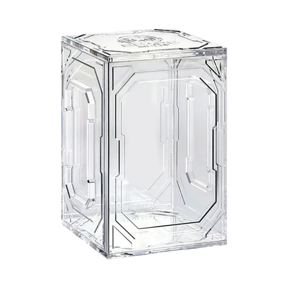 POP MART POP Display Box 100% SPACE MOLLY Clear (assembly type)