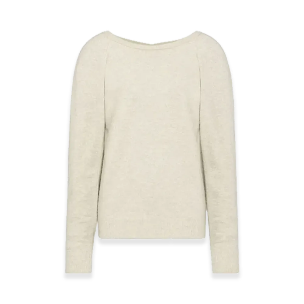 Maison Margiela Wool Knit Top "Light Grey"