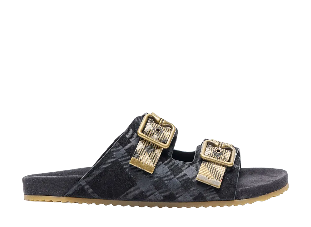 Burberry Urchin Slides "Black"