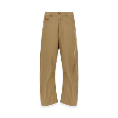 COMME des GARCONS HOMME Curved Leg Pants "Beige"