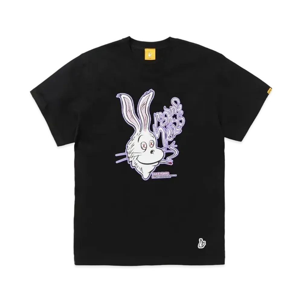 FR2 Rabbit Smoke T-shirt "Black"
