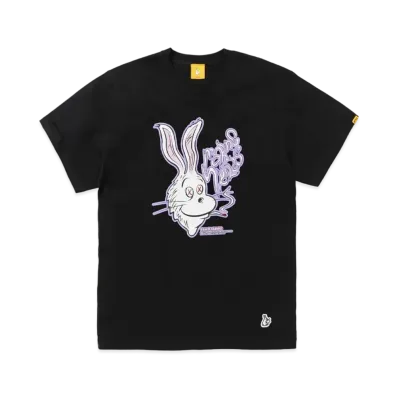 FR2 Rabbit Smoke T-shirt "Black"