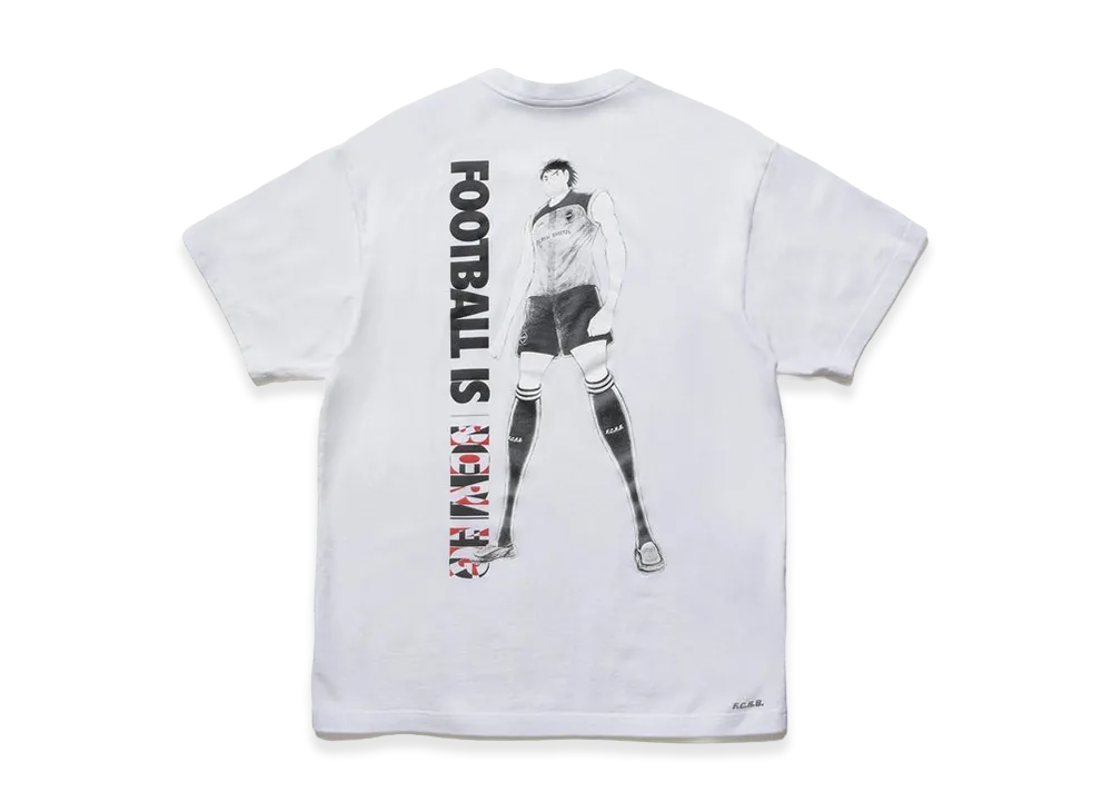 F.C.Real Bristol x Captain Tsubasa Kojiro Hyuga On The Back Tee "White"