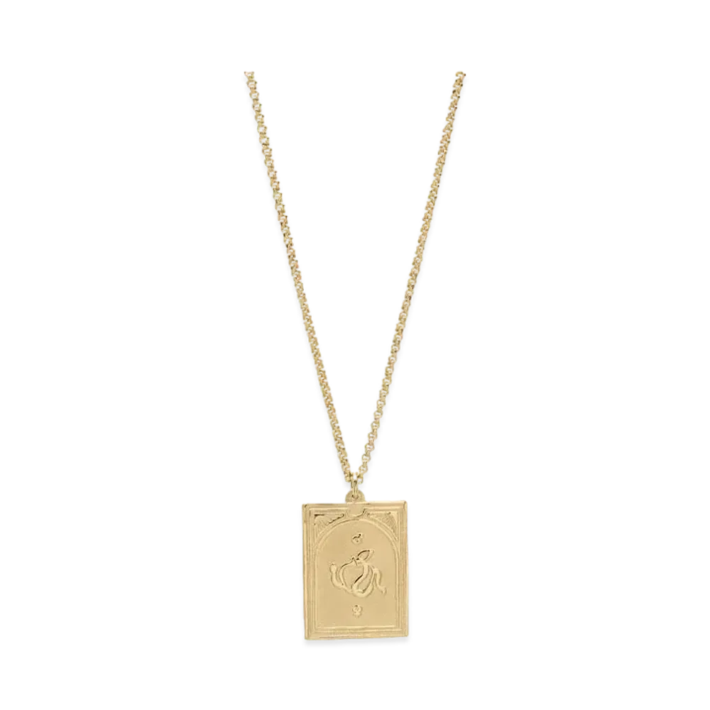 TOMWOOD Tarot Lovers Pendant "Gold"