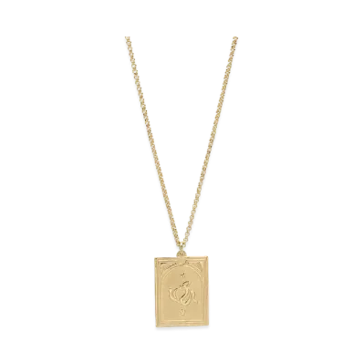 TOMWOOD Tarot Lovers Pendant "Gold"