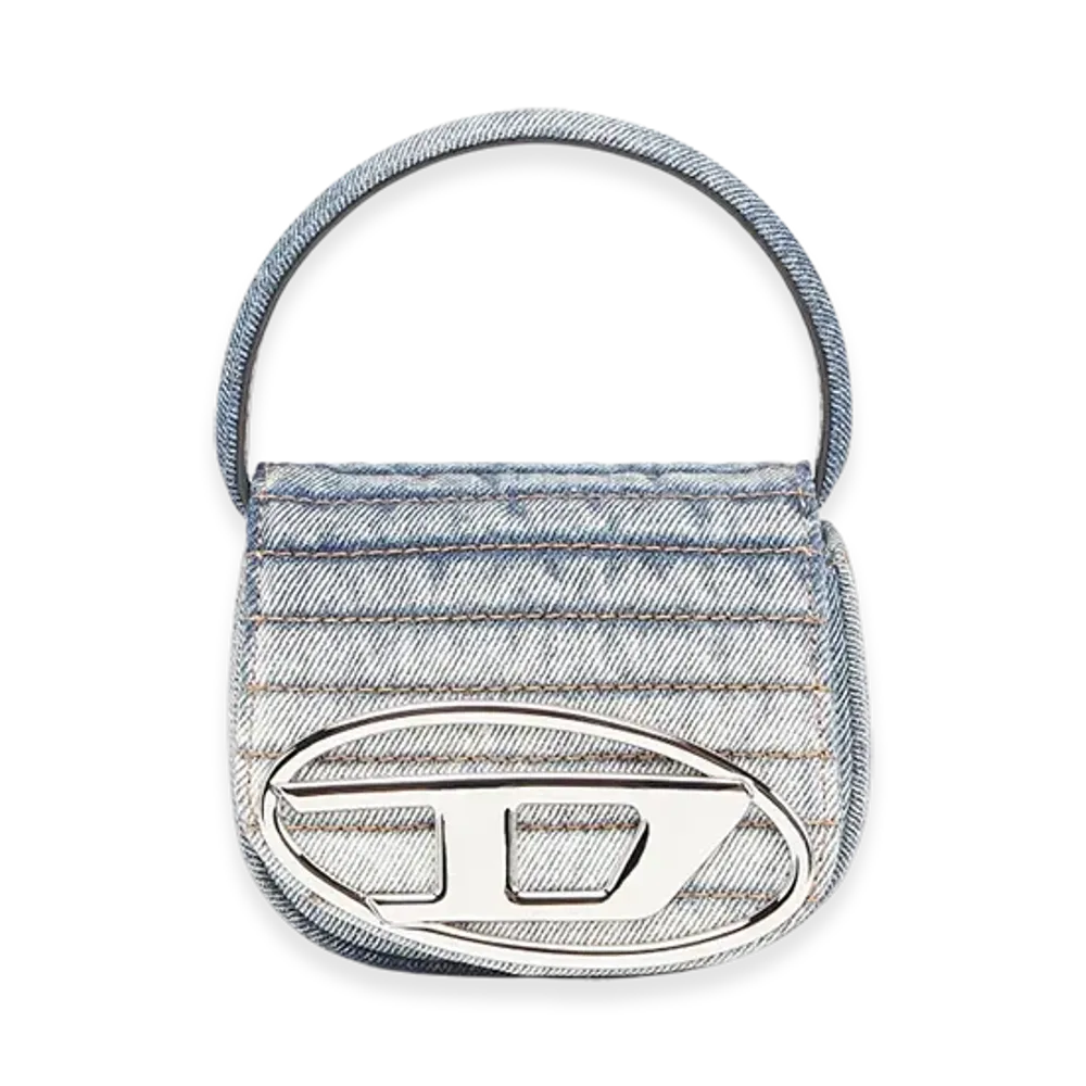 Diesel 1Dr XS Denim Shoulder Bag XS "Blue White"