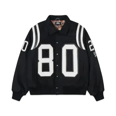Stussy 80 Wool Varsity Jacket "Black"