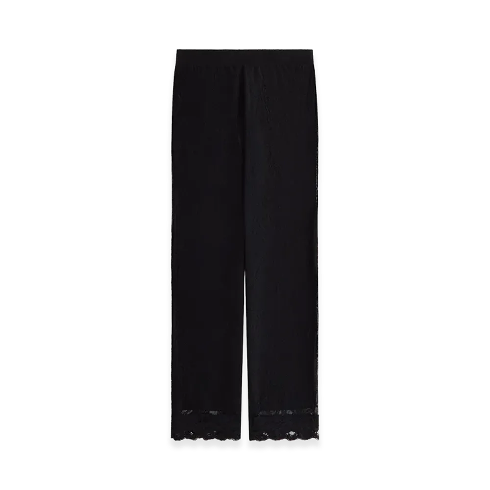 Kith x Lisa Women's Elise Lace Low Rise Pant "Black"