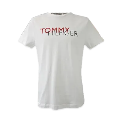 TOMMY HILFIGER Graphic Short Sleeve T-Shirt "White"