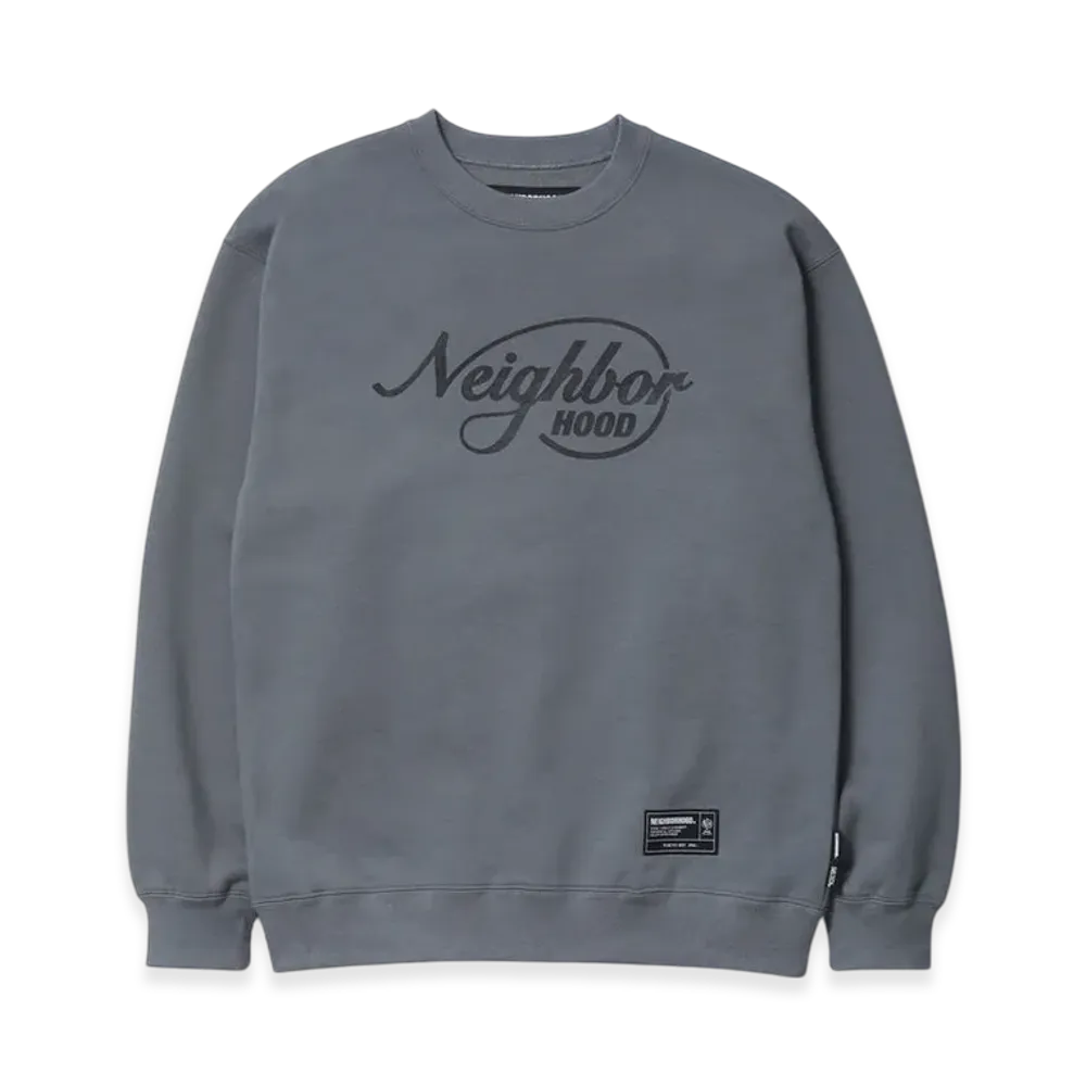 NEIGHBORHOOD Sheltech Warm Sweat Shirt LS "Gray"