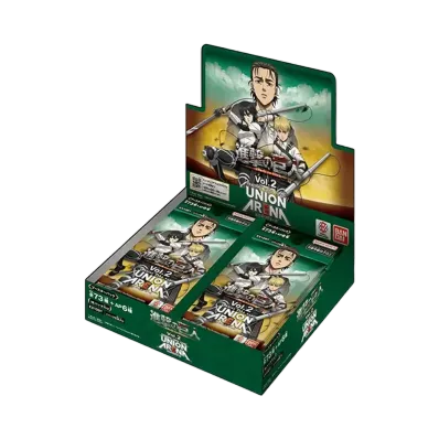 ユニオンアリーナ ブースターパック「進撃の巨人 Vol.2」ボックス