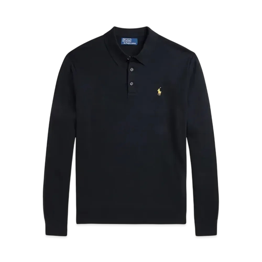 Polo Ralph Lauren Lunar New Year Polo Collar Sweater "Black"