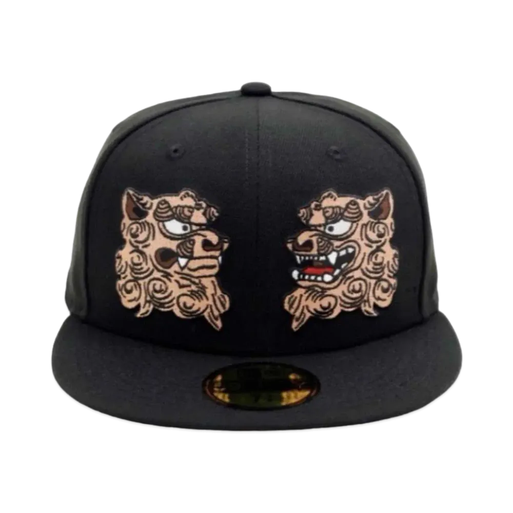 NEW ERA x THE CAP OKINAWA SCHIESSER 59Fifty "Black"