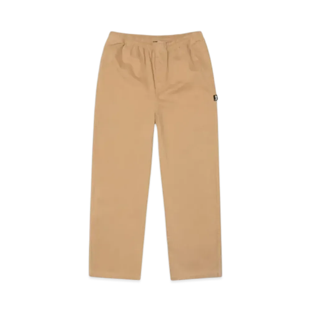Stussy Beach Pant Cotton Twill "Khaki"
