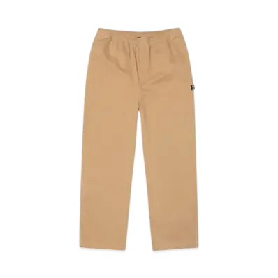 Stussy Beach Pant Cotton Twill "Khaki"