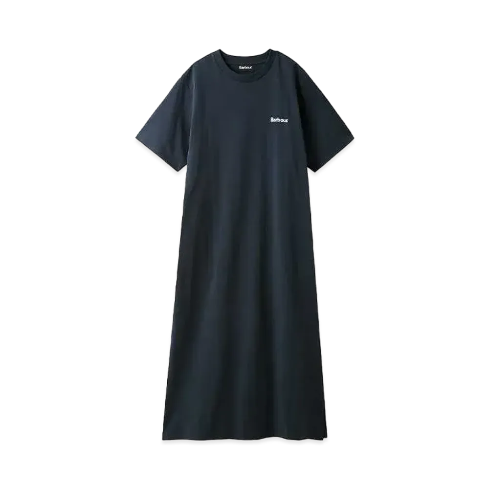 Barbour Japan Limited T-shirt Dress (Oversized Fit) "Navy"