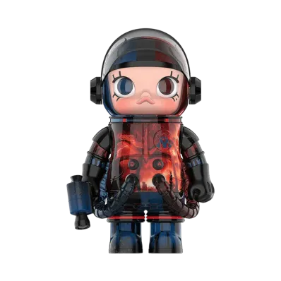 POP MART "MEGA COLLECTIONS" MEGA SPACE MOLLY 400% Stranger Things