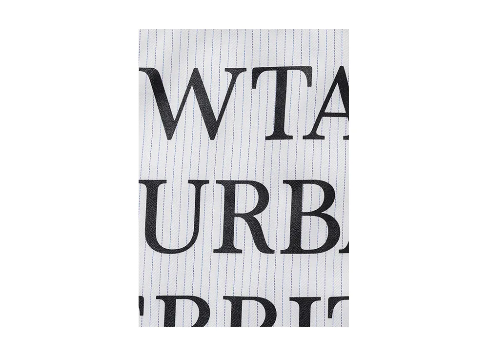 WTAPS BD 02 / LS / Cotton. Herringbone. Textile. Of 