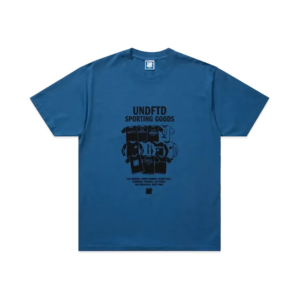 UNDEFEATED Stack S/S Tee "Blue"