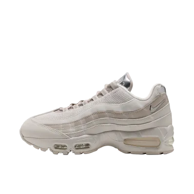 Nike Women's Air Max 95 Big Bubble Chrome "Light Bone/Cream 2"