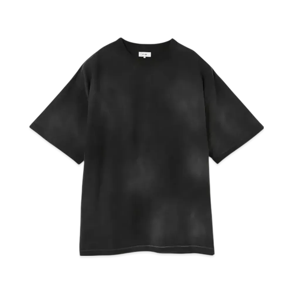 BEAMS Loose Fade Crew Neck T-Shirt "Black"