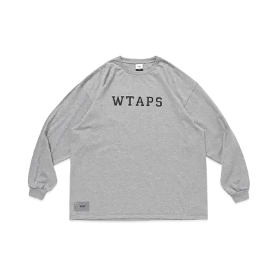 WTAPS College / LS / Cotton "Gray"